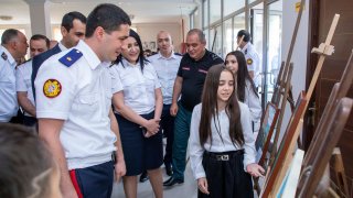 Юбилейные мероприятия, посвященные 10–летию Следственного комитета РА, продолжаются: Председатель Следственного комитета и весь руководящий состав находятся в Гегаркуникском марзе (Фото)